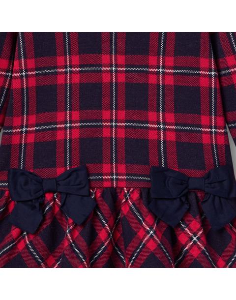 The Tartan Collared Bow Dress