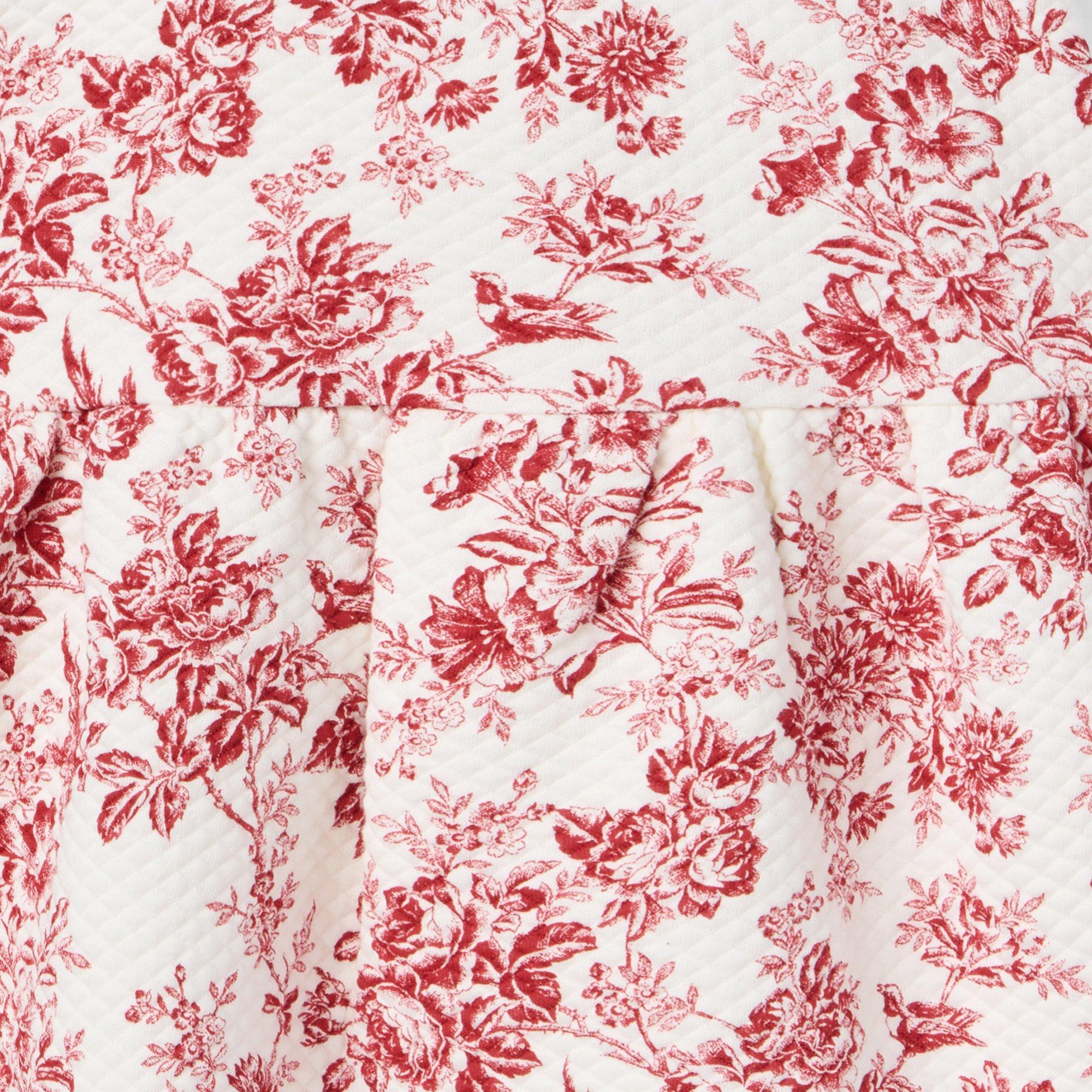 The Floral Toile Quilted Dress image number 1