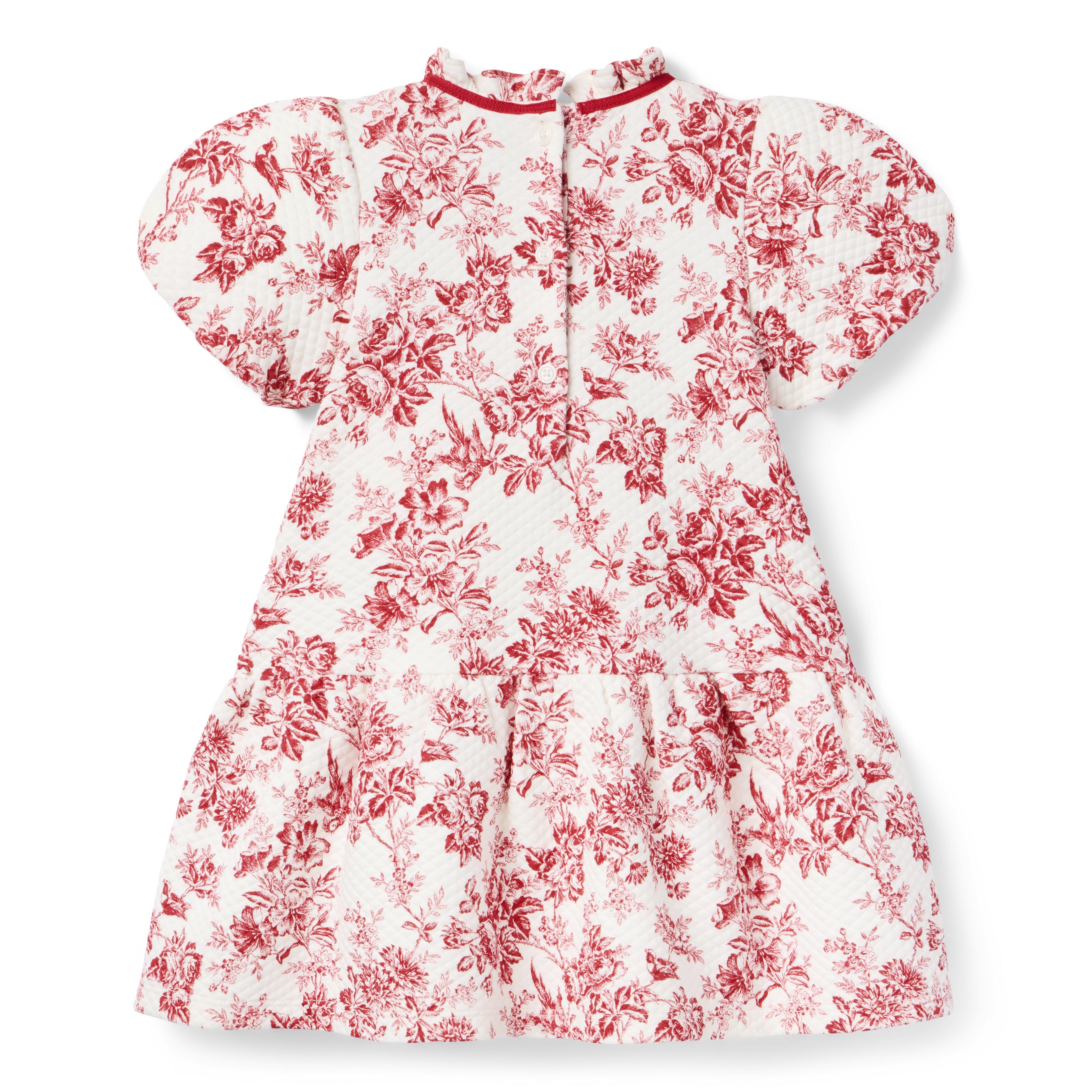 The Floral Toile Quilted Dress image number 2