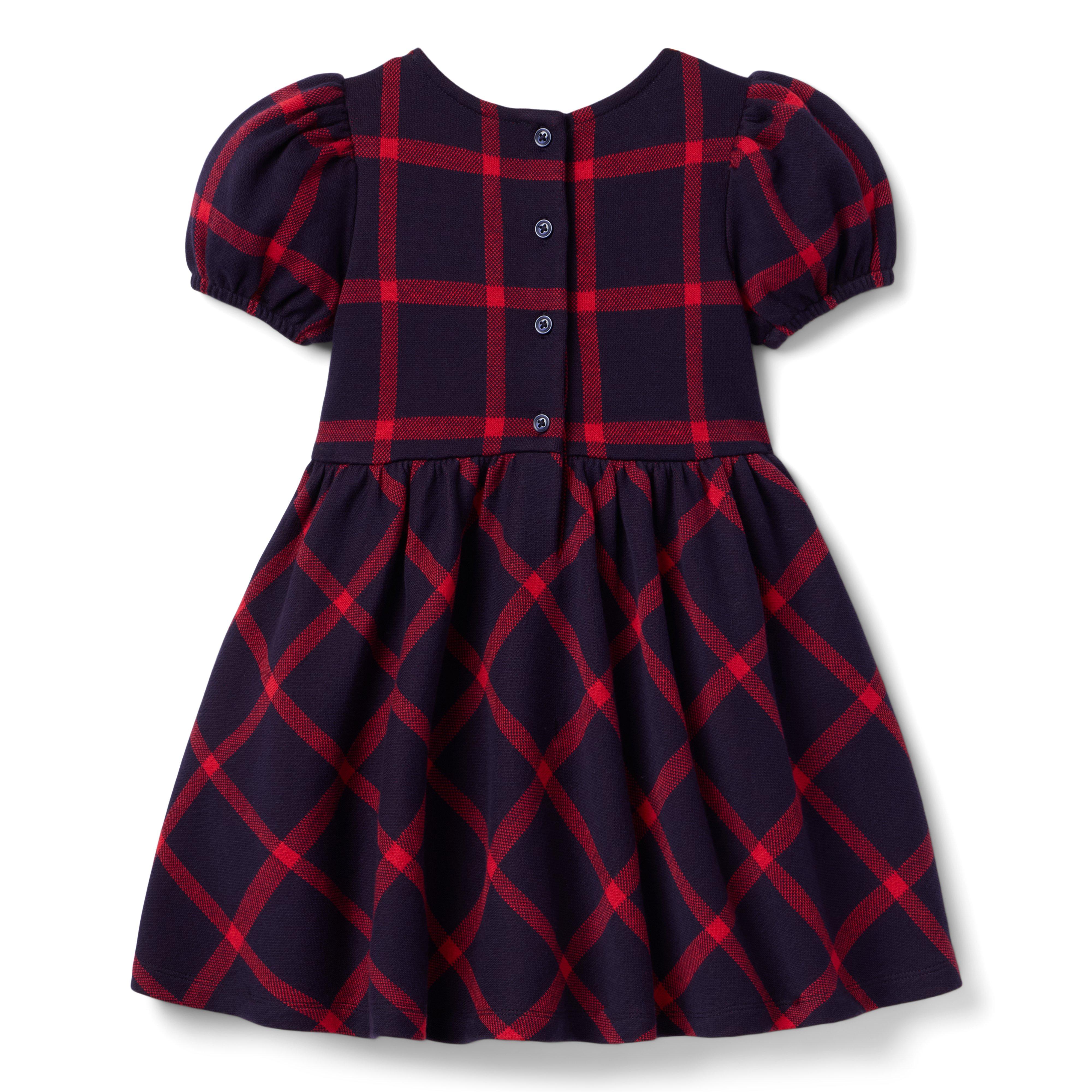 Tartan Puff Sleeve Dress image number 2