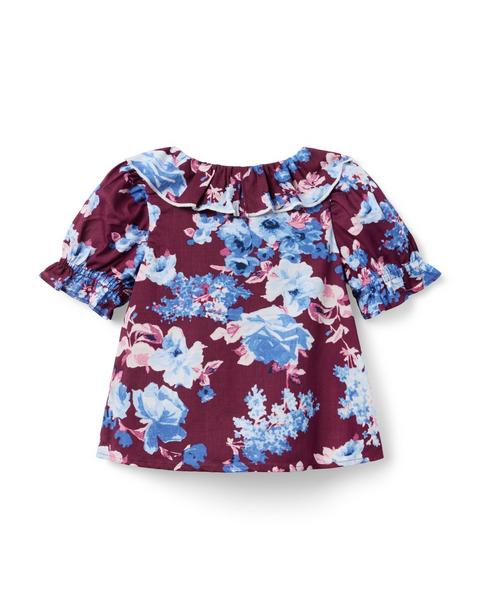 Floral Frills Top