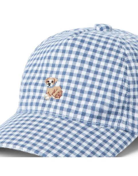 Baby Dog Gingham Cap