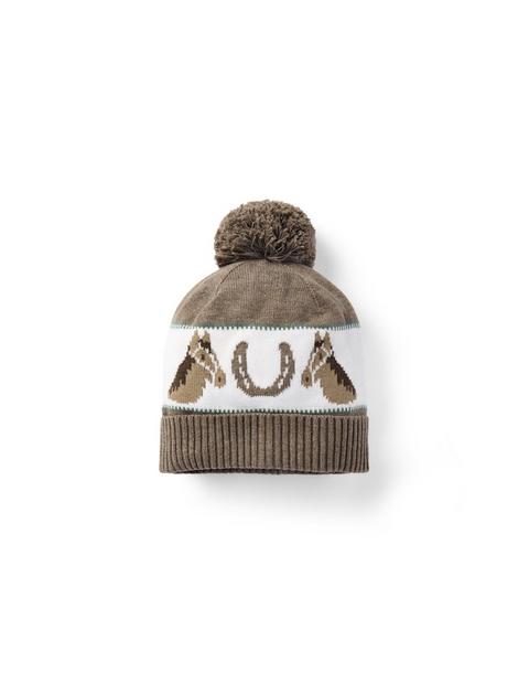 Baby Horse Pom Beanie