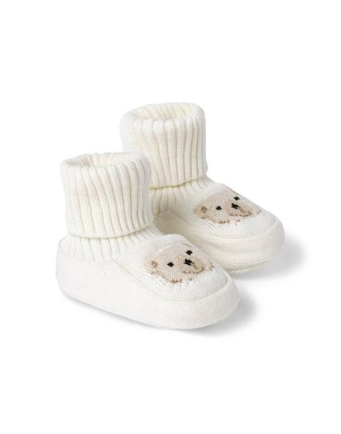 Baby Bear Sweater Bootie