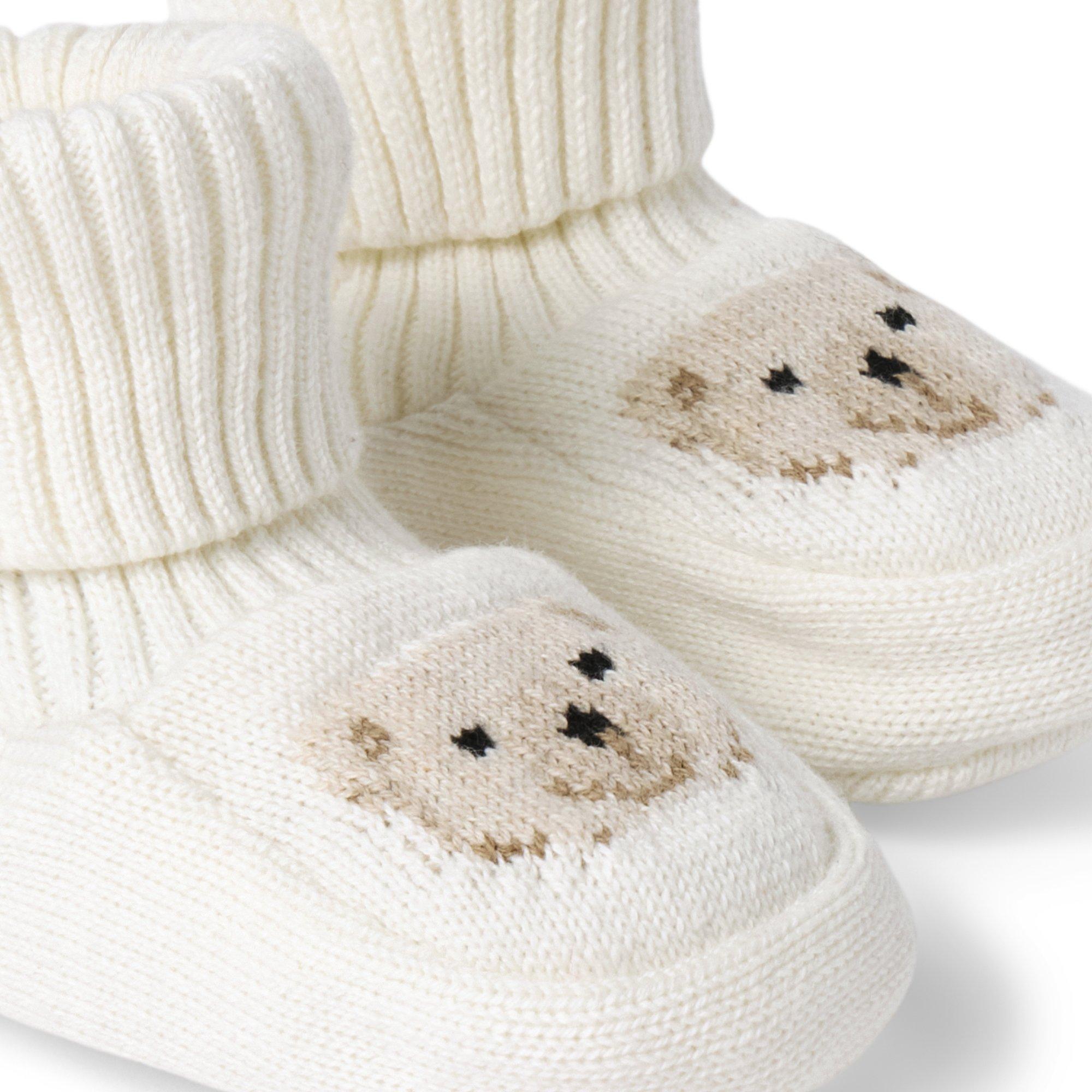 Baby Bear Sweater Bootie image number 1