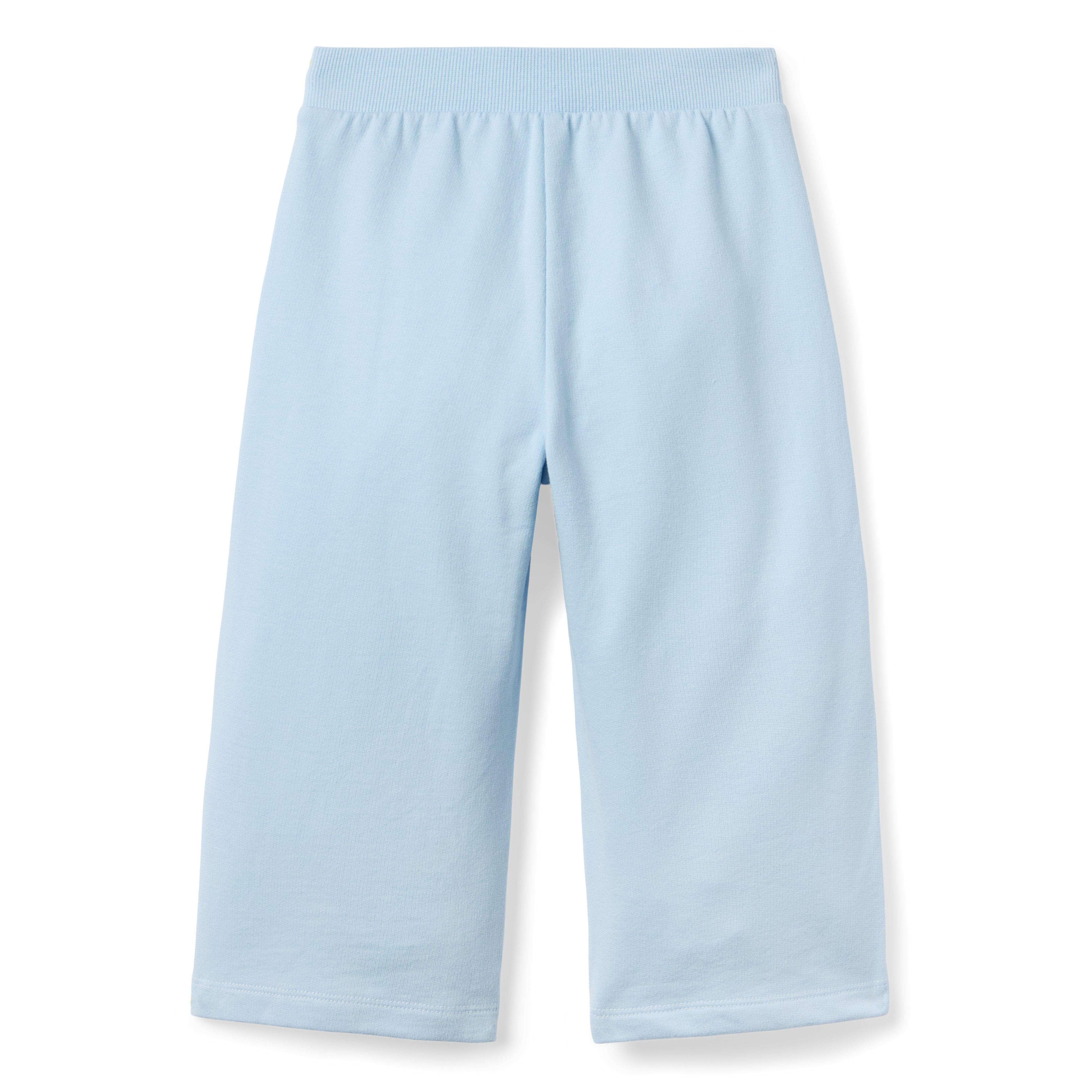 Eyelet Trim Wide Leg Pant image number 2