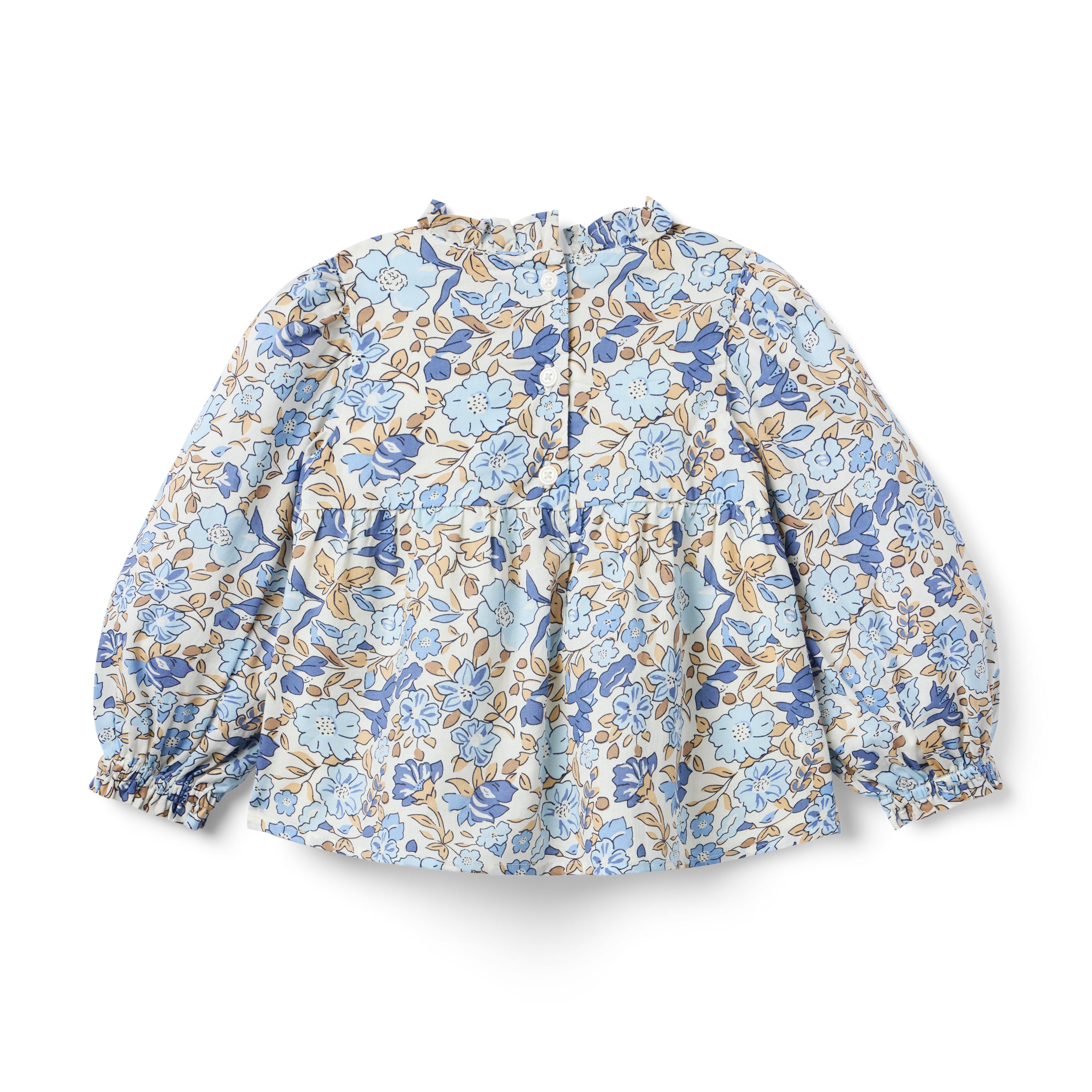 Floral Smocked Top image number 1