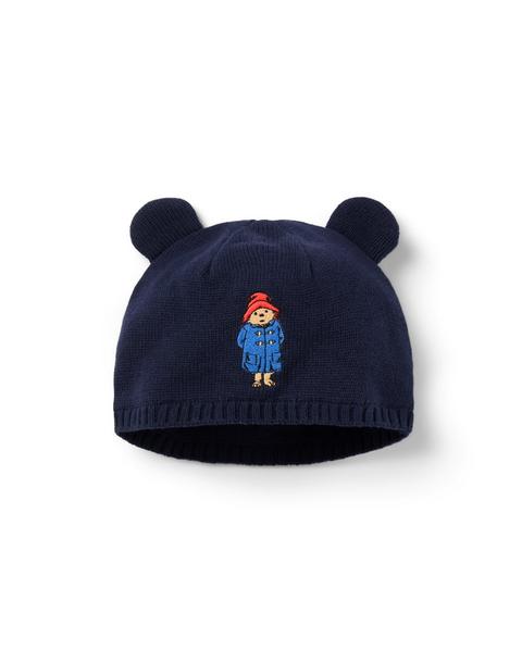 Paddington™ x Janie and Jack Baby Embroidered Bear Ear Beanie