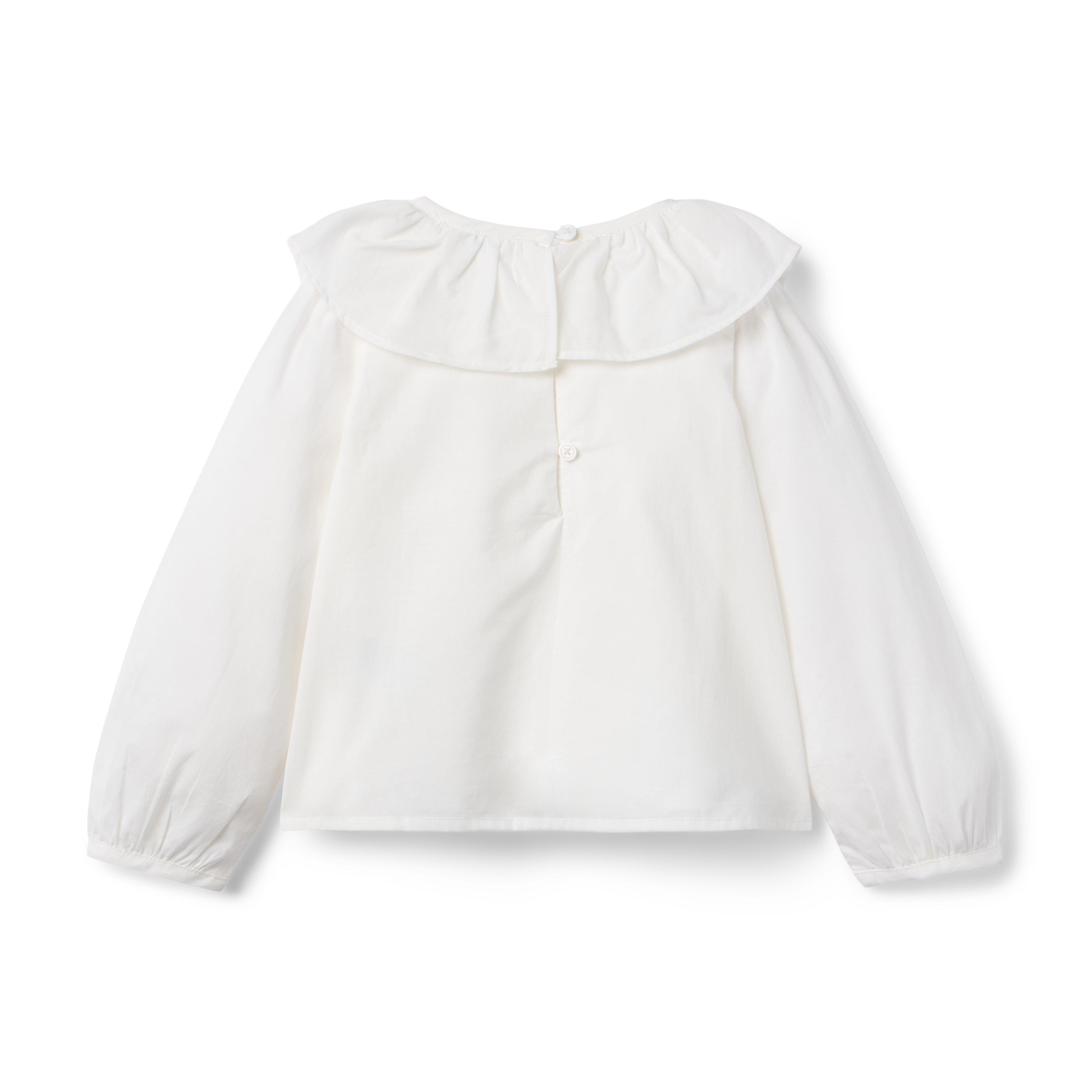 Ruffle Collar Top image number 1