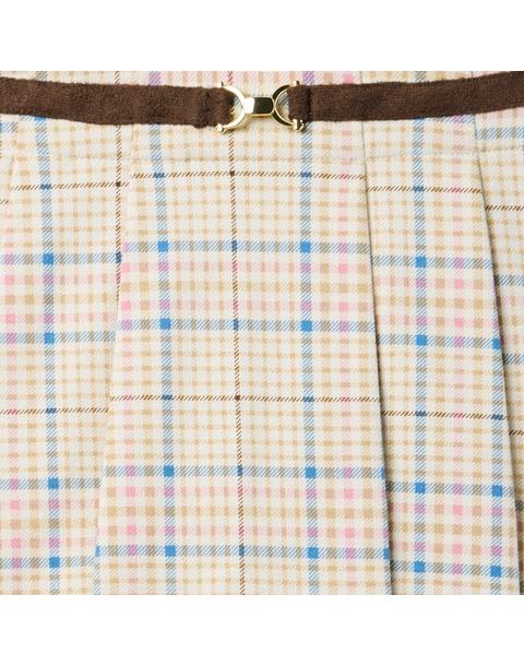 The Plaid Pleated Skirt