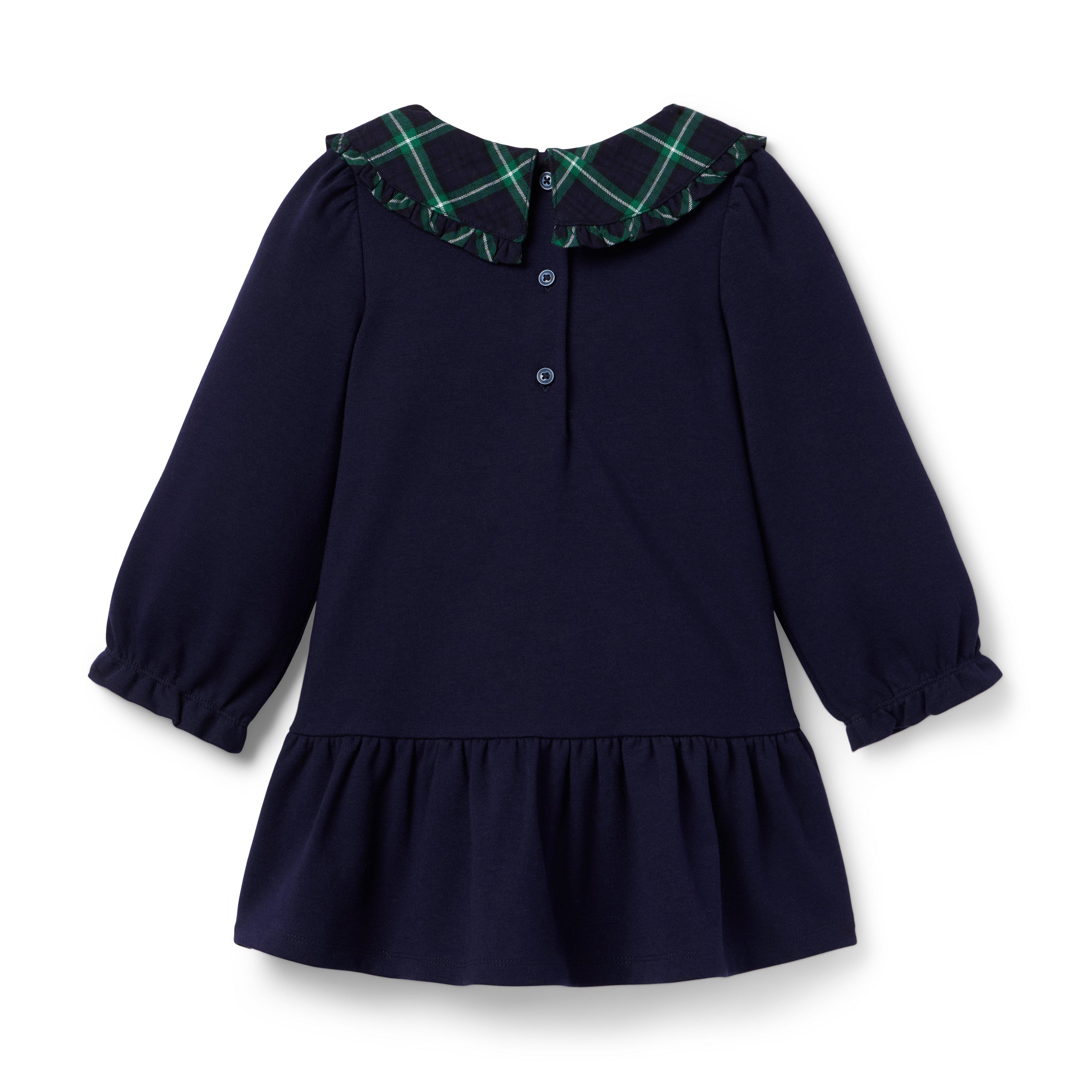 The Tartan Collar Ponte Dress image number 1