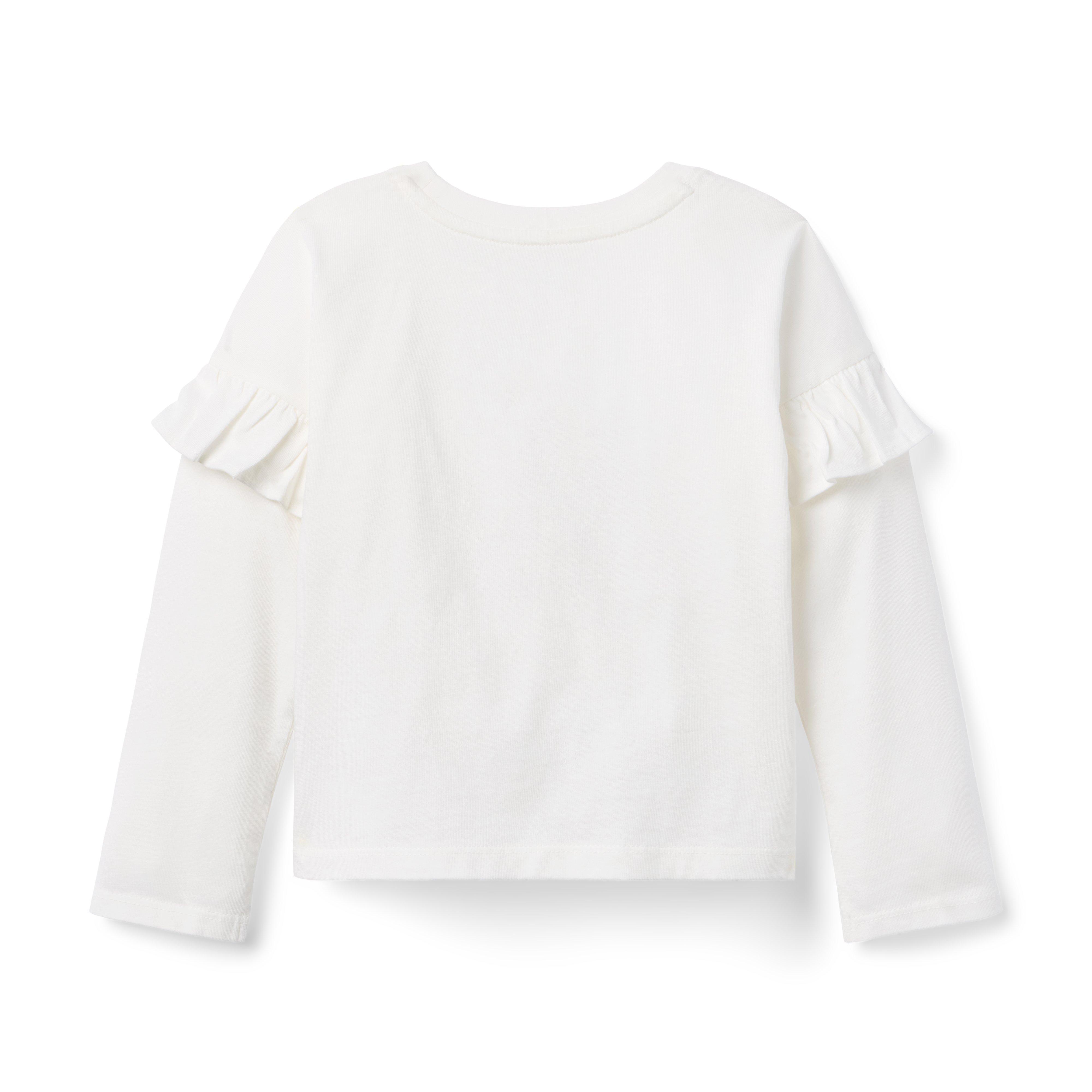 Bow Ruffle Tee image number 2