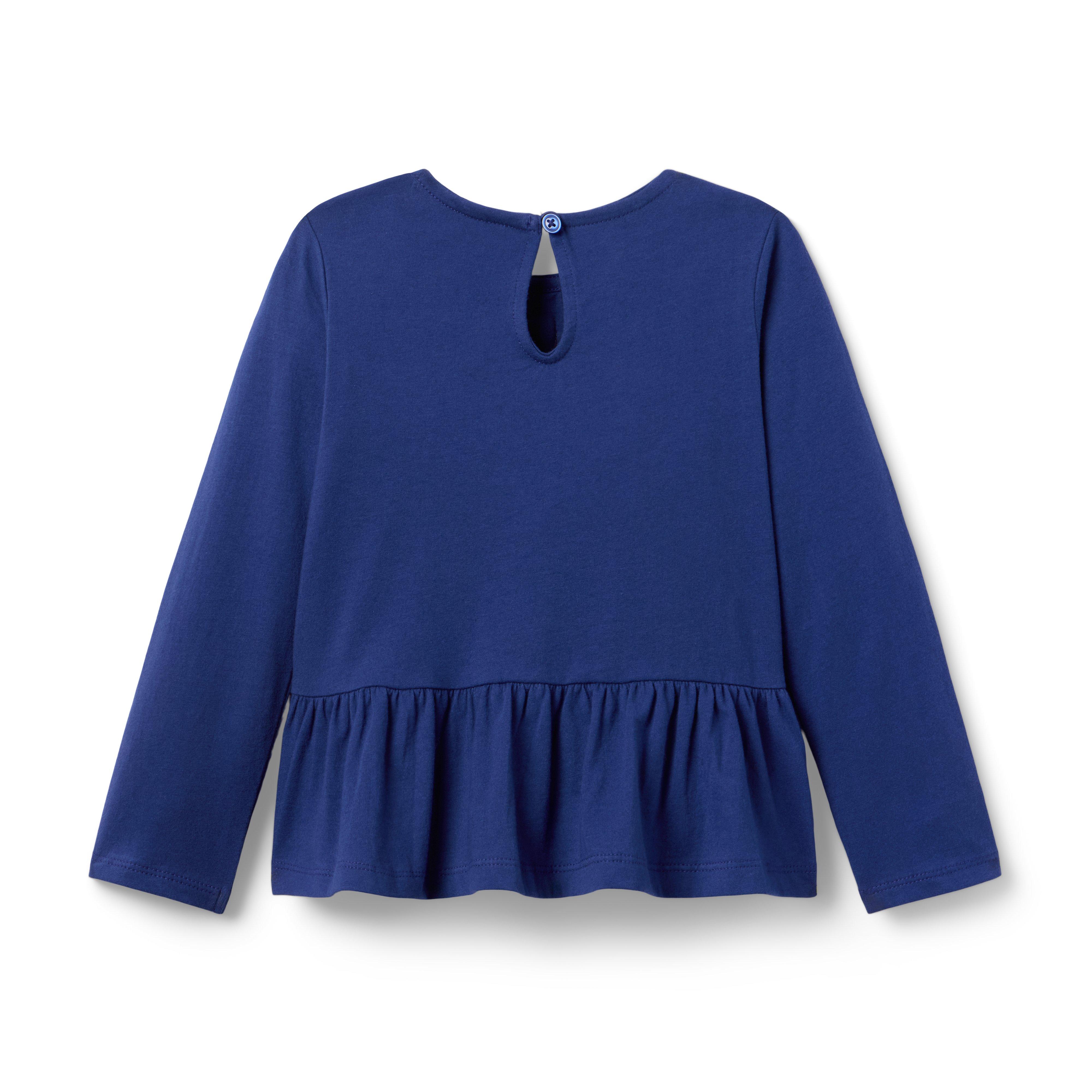 Bow Peplum Top image number 1