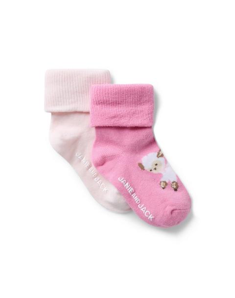 Baby Lamb Sock 2-Pack