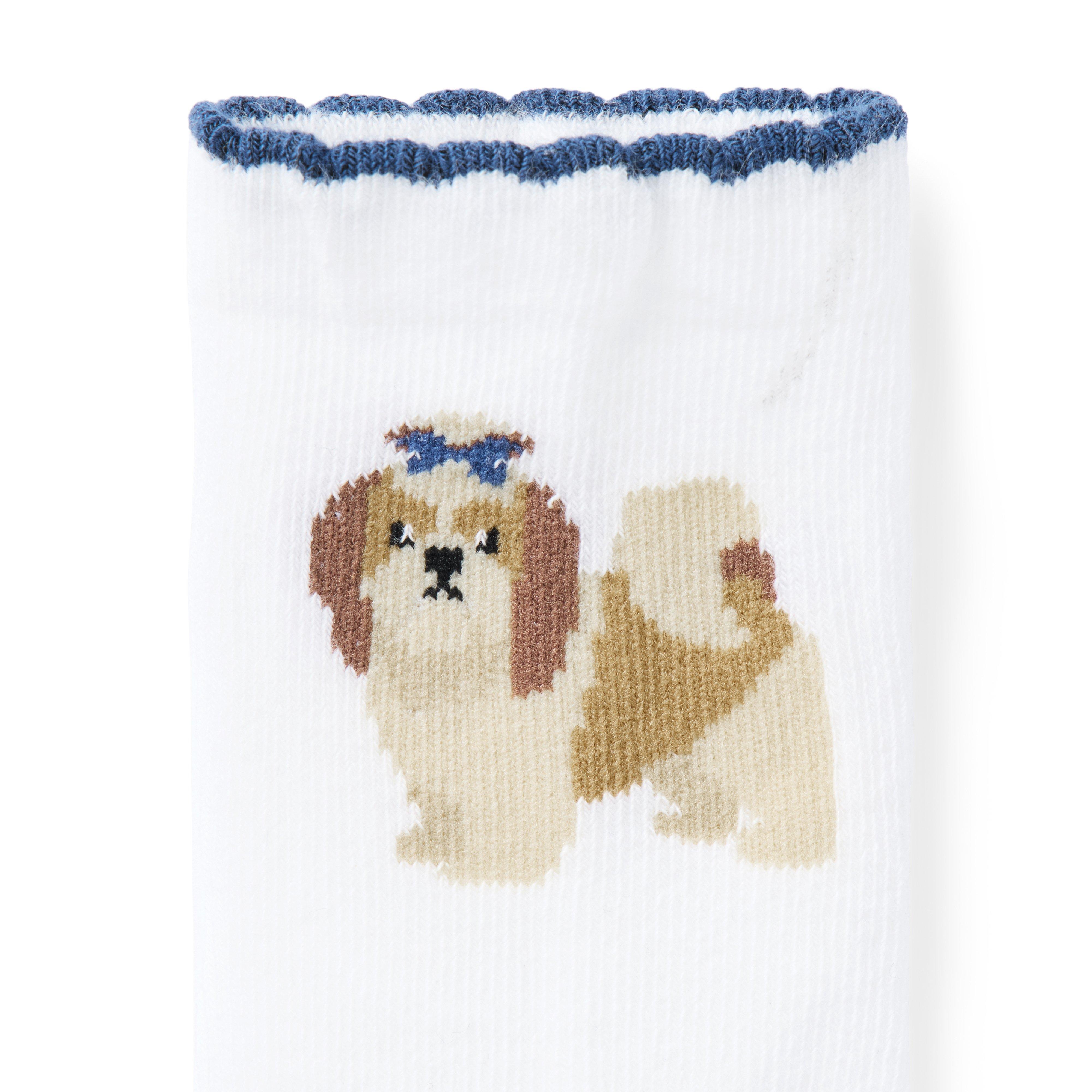 Baby Dog And Flower Sock 2-Pack image number 1