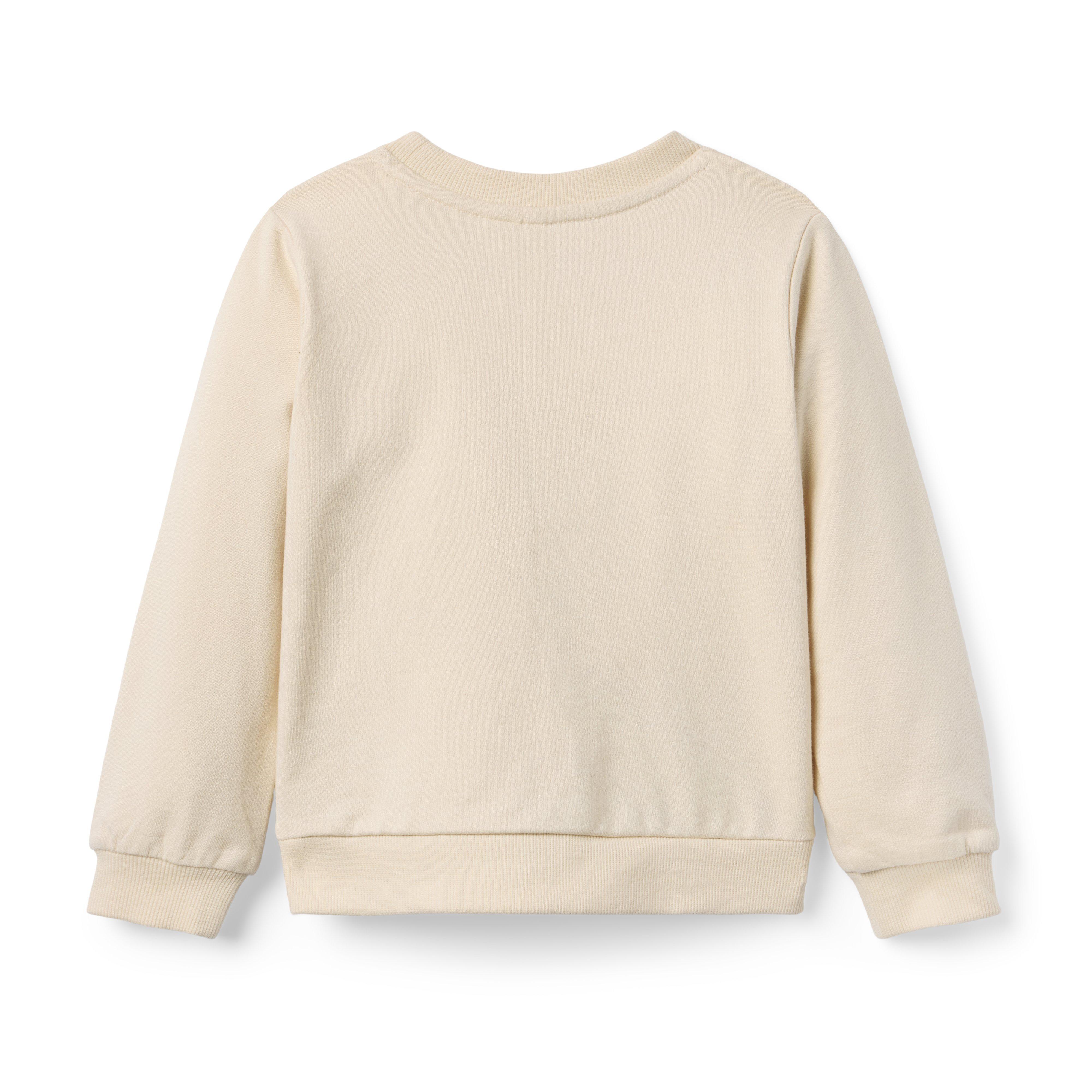 Embroidered Floral Sweatshirt image number 1