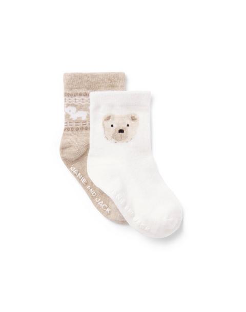 Baby Animal Friends Sock 2-Pack