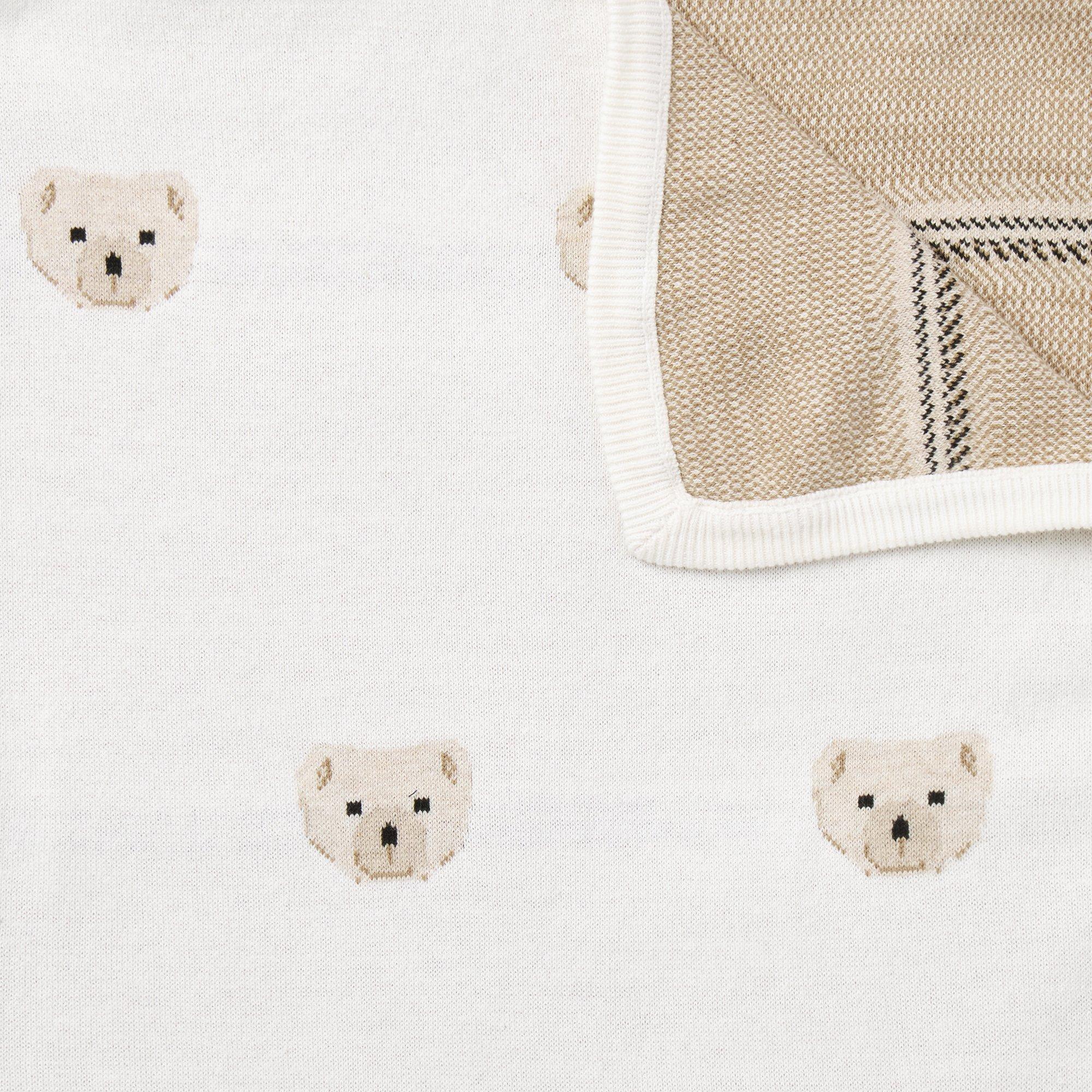 Baby Bear Sweater Blanket image number 1