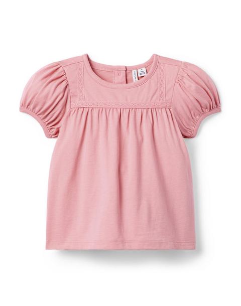 Lace Trim Top