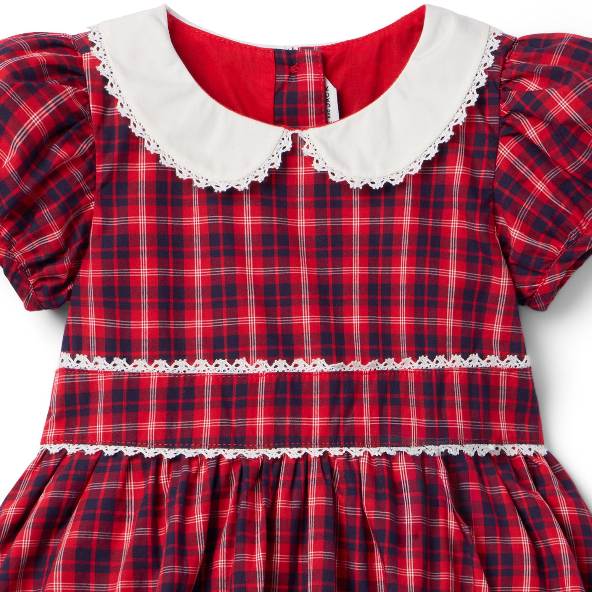 The Tartan Lace Trim Dress image number 2