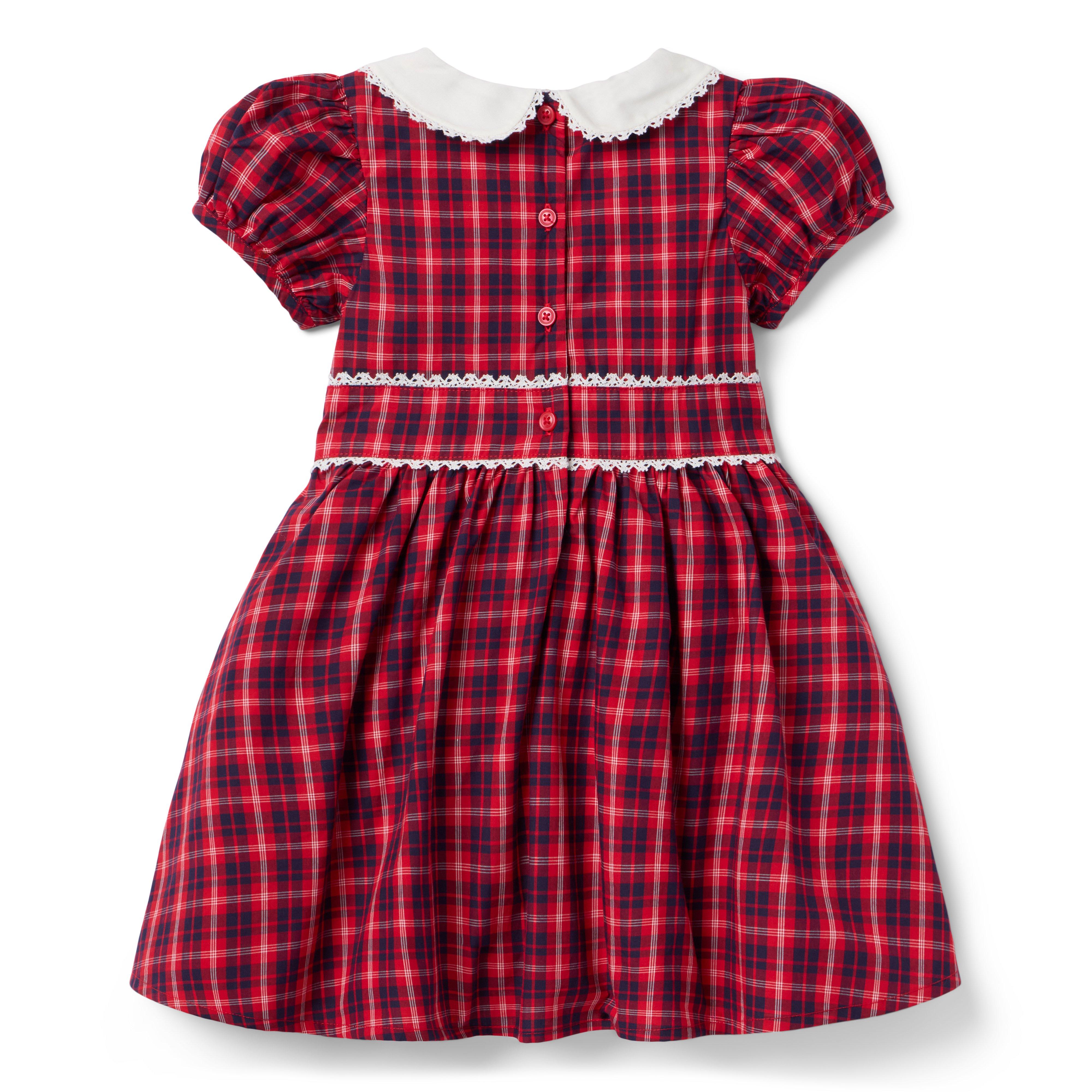 The Tartan Lace Trim Dress image number 1