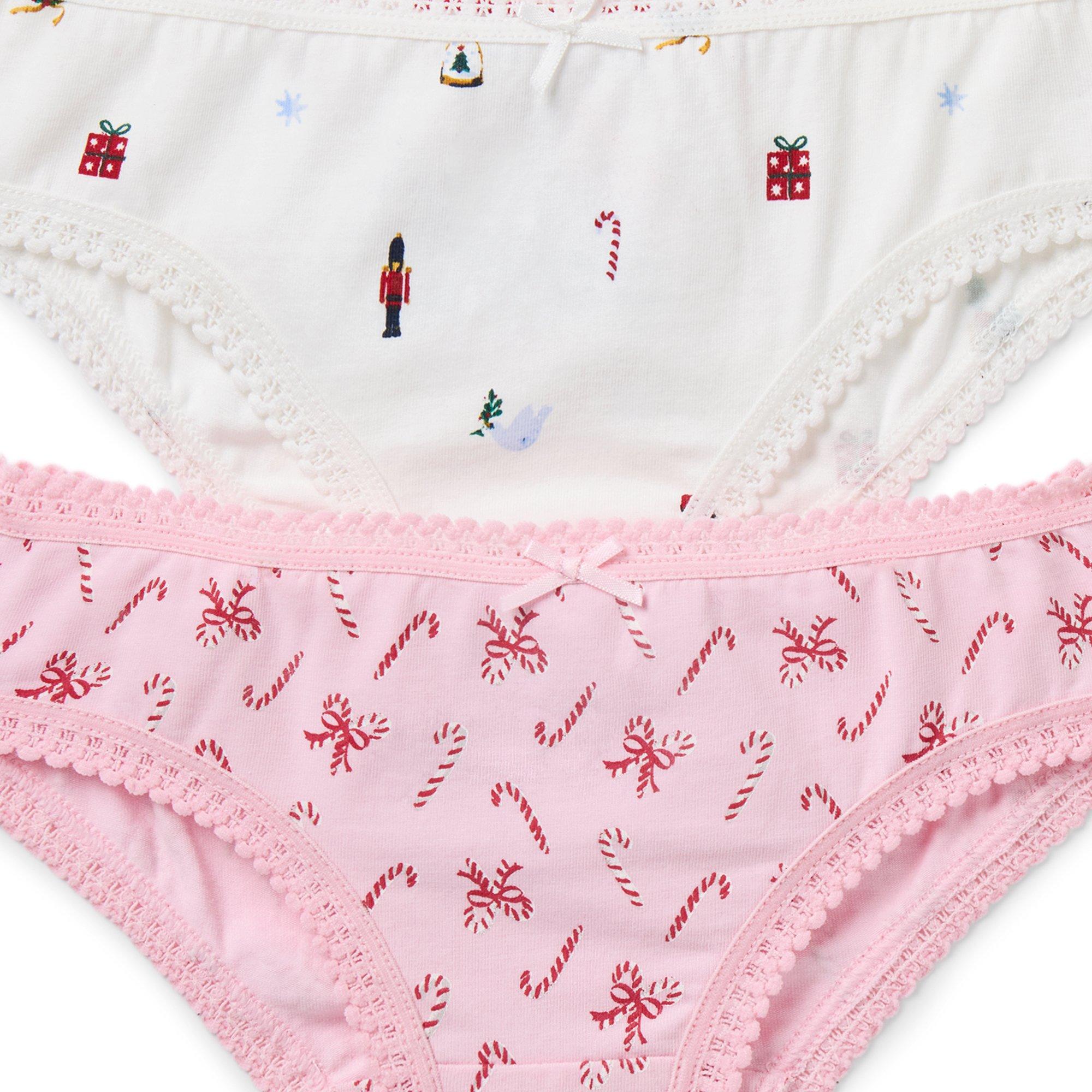 Holiday Underwear Set Girls 3-Pack image number 2
