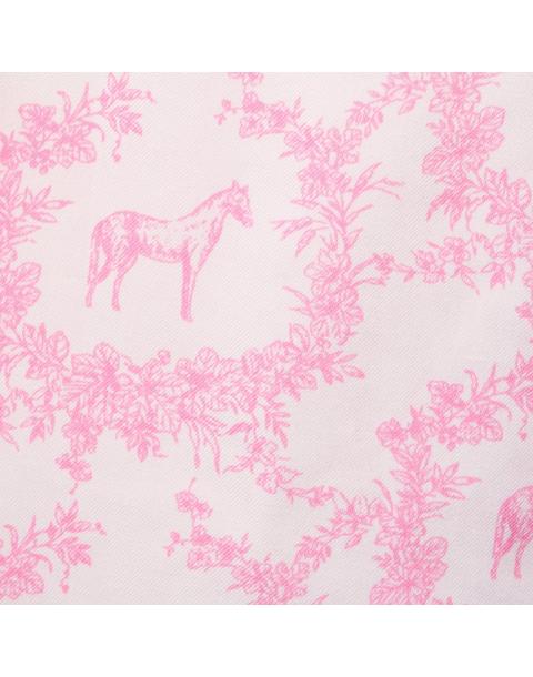 Classic Nightgown In Horse Toile