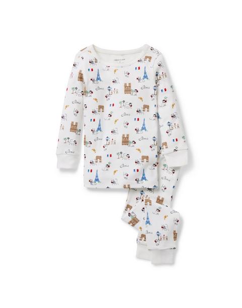 Organic Cotton Paris Cat Pajama