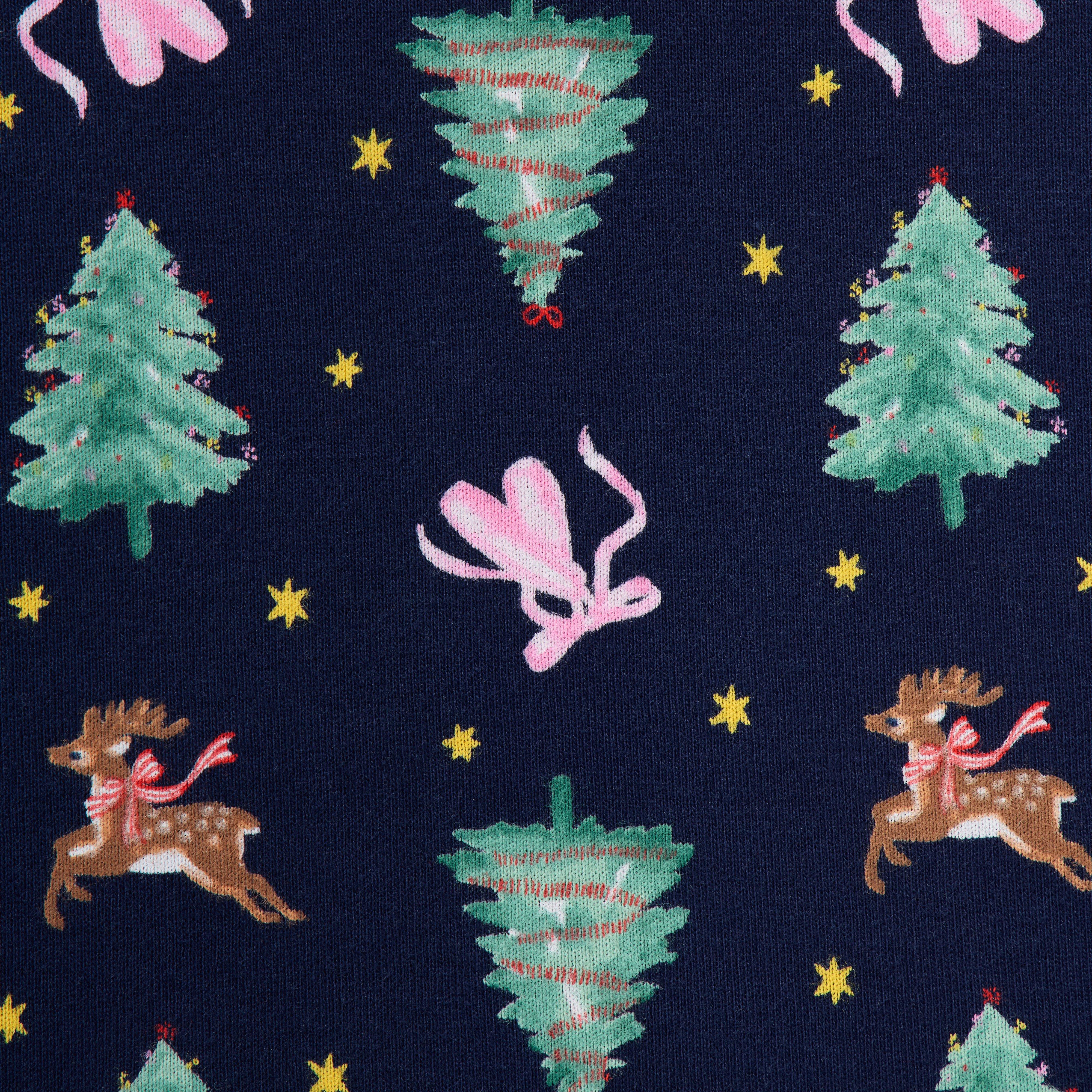 Organic Cotton Holiday Forest Pajama image number 1