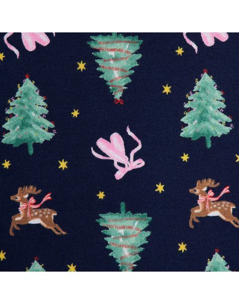 Organic Cotton Holiday Forest Pajama