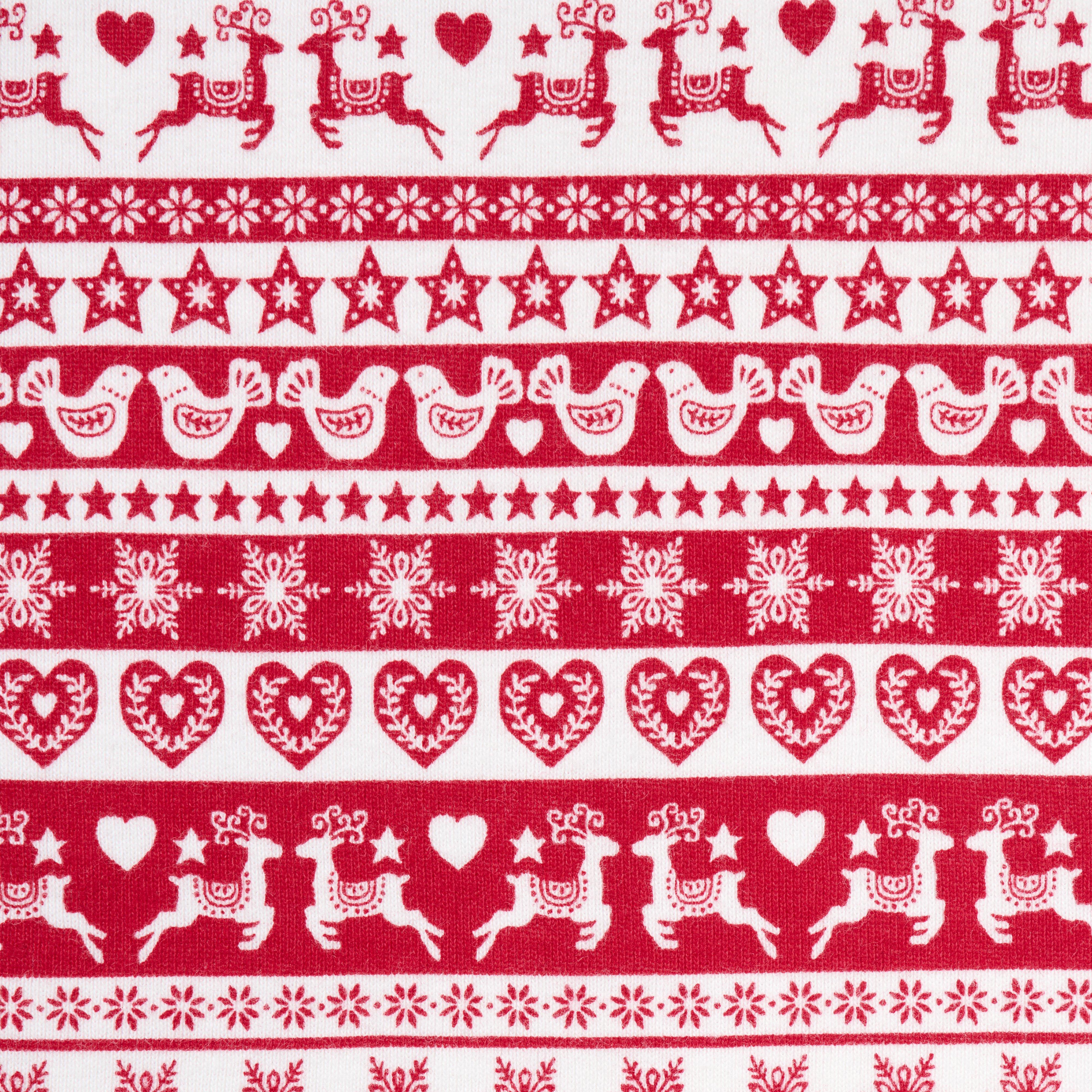 Organic Cotton Holiday Fair Isle Pajama image number 1