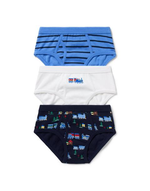 Holiday Train Underwear Set Boys 3-Pack