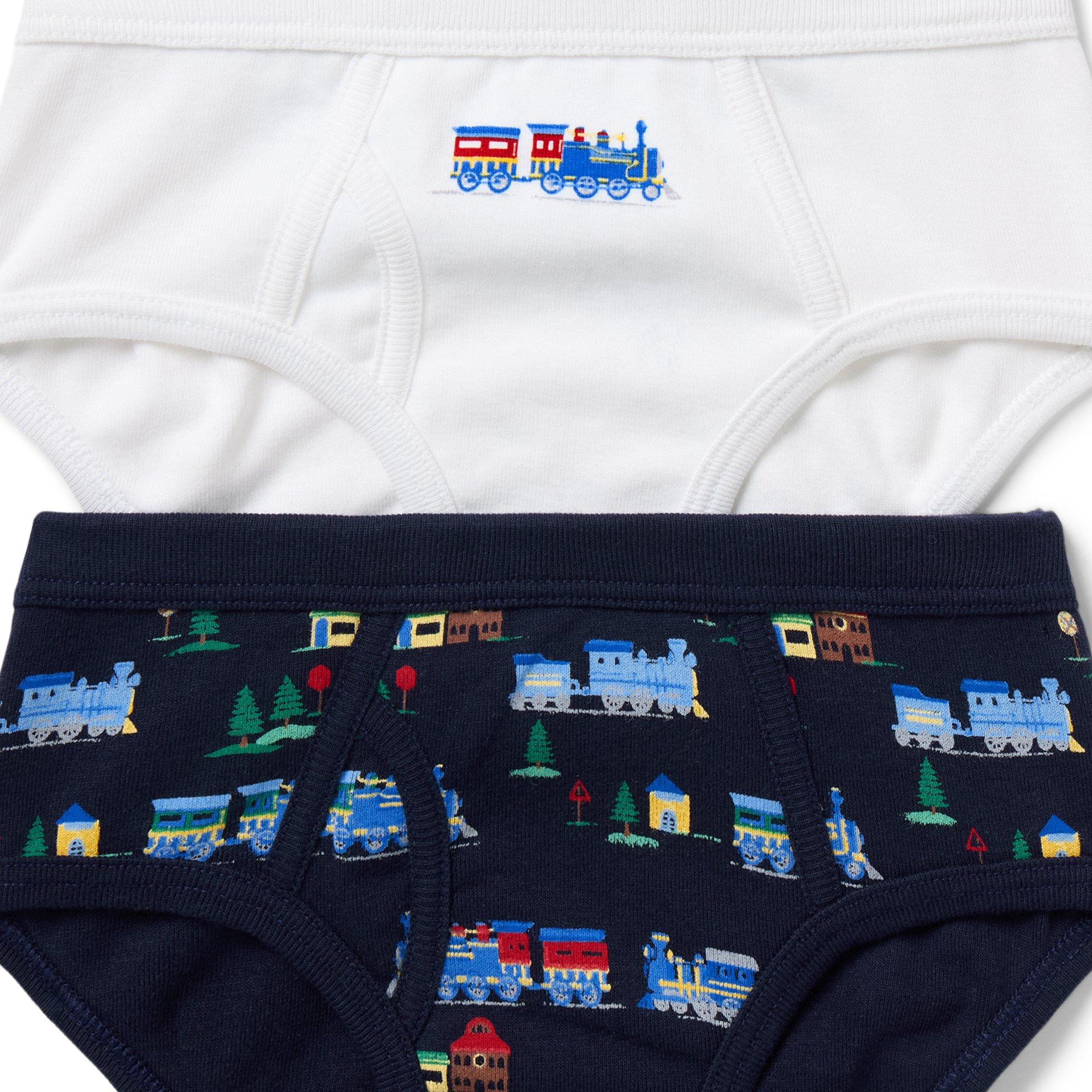 Holiday Train Underwear Set Boys 3-Pack image number 2