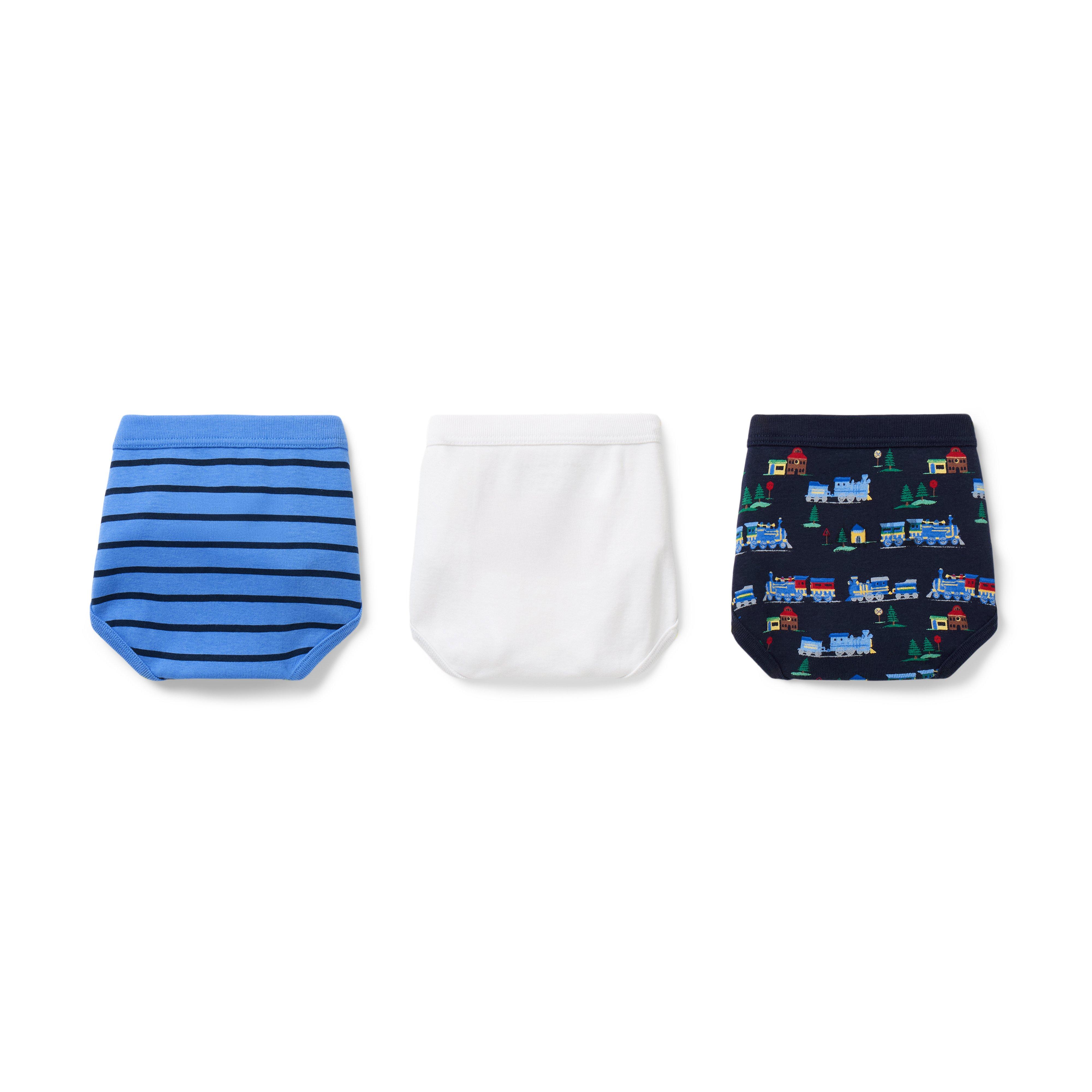 Holiday Train Underwear Set Boys 3-Pack image number 1