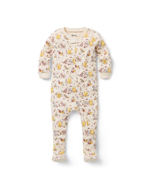 Baby Organic Cotton Disney Winnie The Pooh Footed Pajama