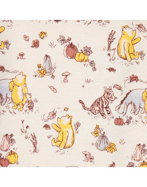 Baby Organic Cotton Disney Winnie The Pooh Footed Pajama