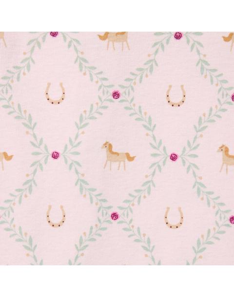 Baby Organic Cotton Horse Footed Pajama