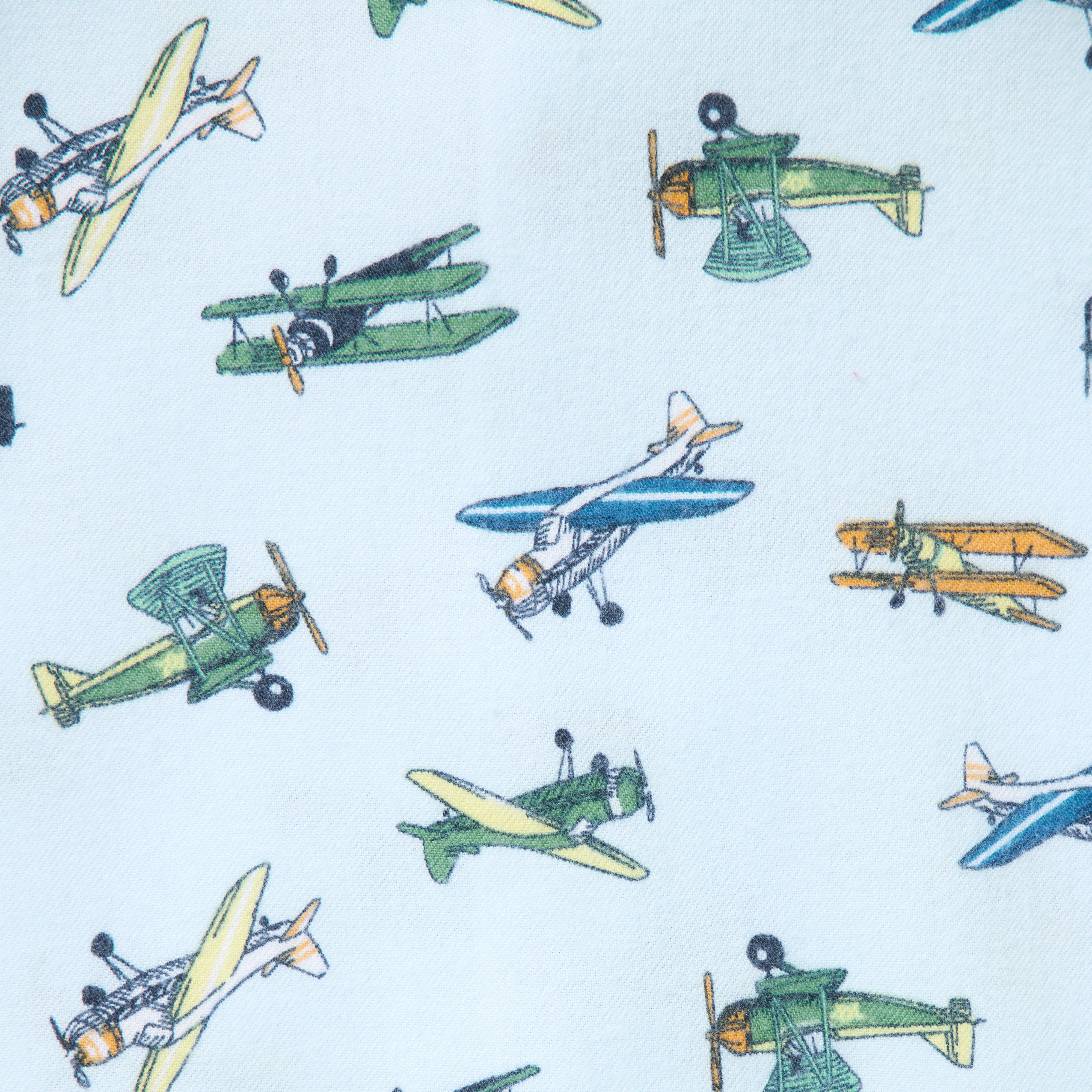 Classic Short Pajama In Airplane image number 1