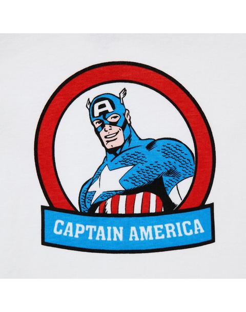 Organic Cotton Marvel Captain America Pajama