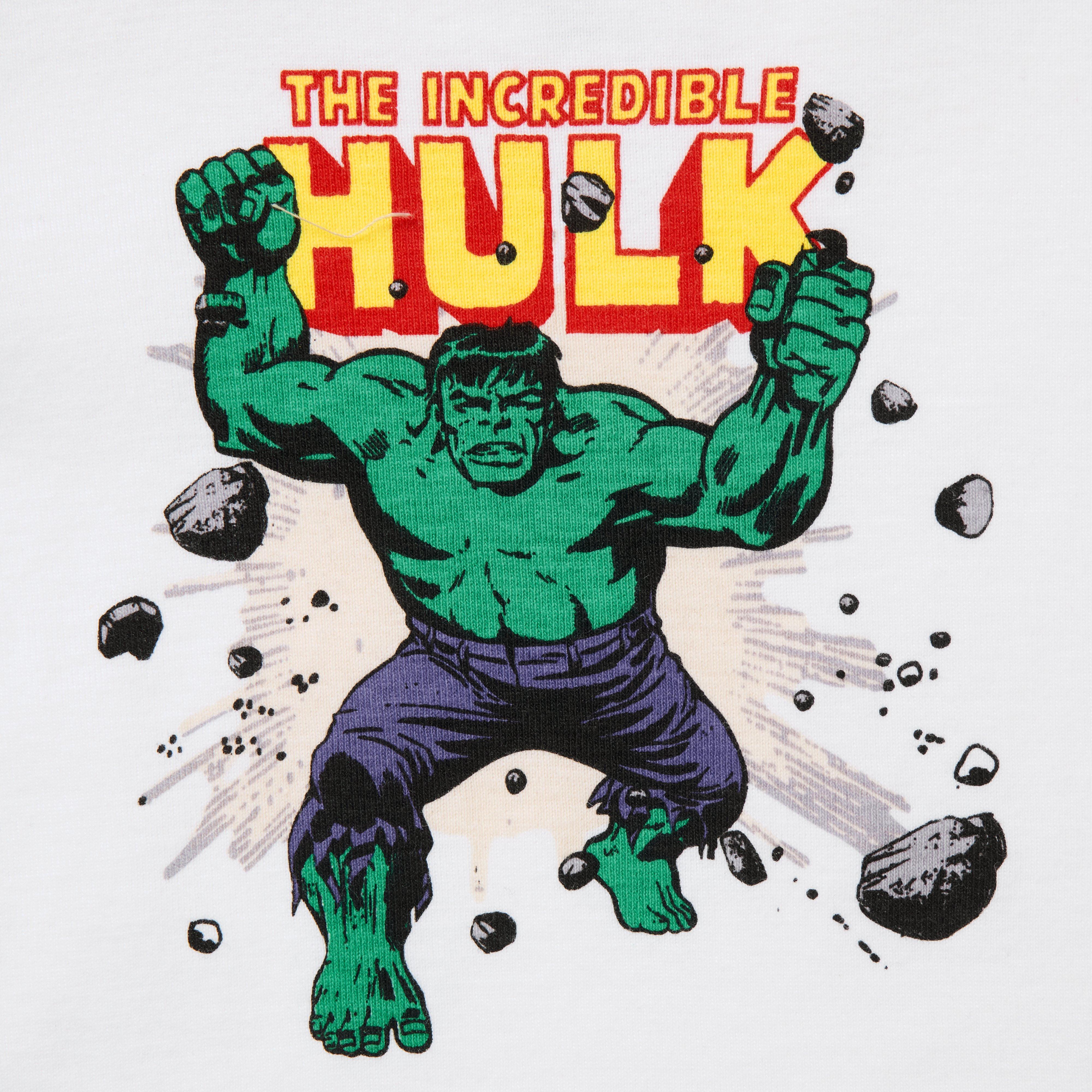 Organic Cotton Marvel Hulk Pajama image number 1