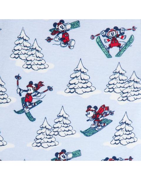 Organic Cotton Disney Mickey Mouse Ski Pajama
