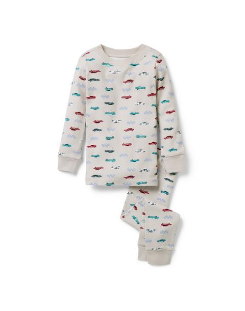 Organic Cotton Racecar Pajama