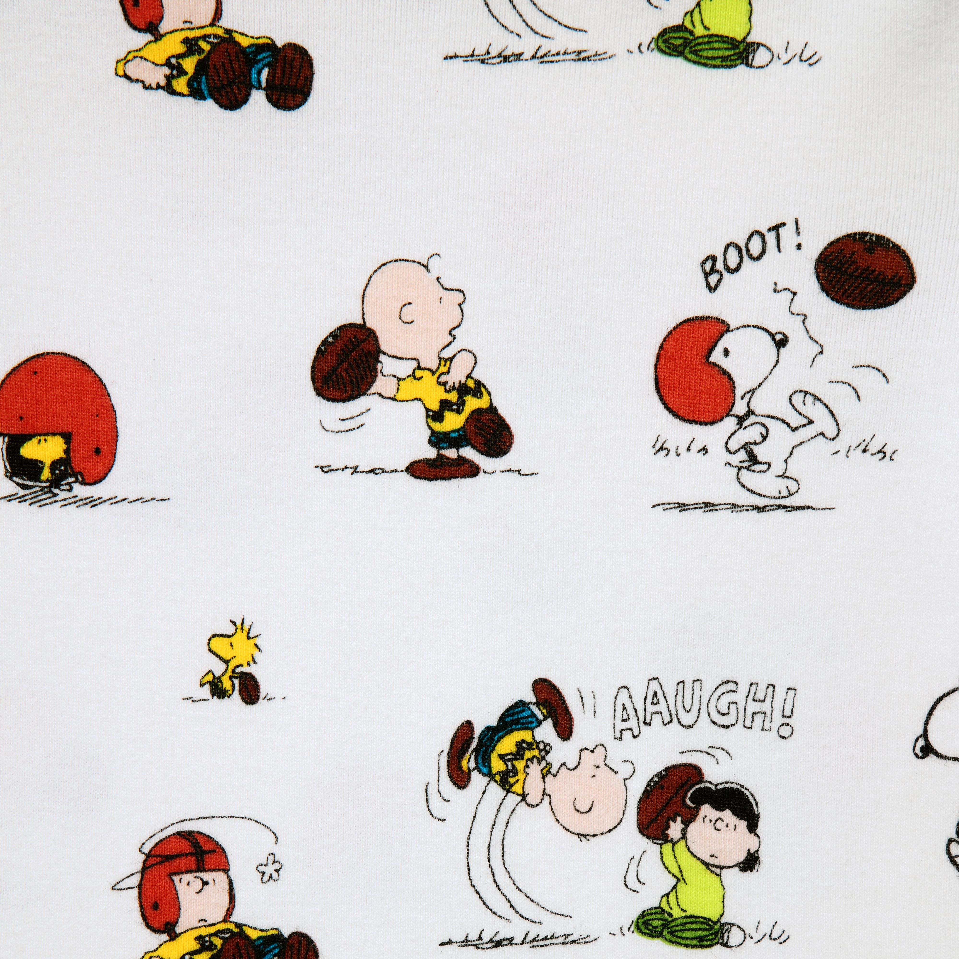 Organic Cotton PEANUTS&trade; Football Pajama image number 1
