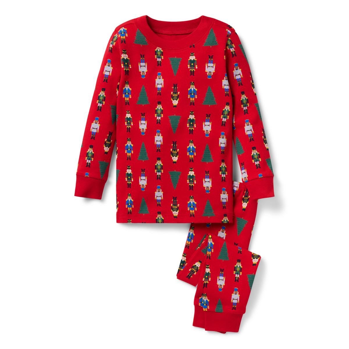 Janie and Jack Organic Cotton Nutcracker Pajama