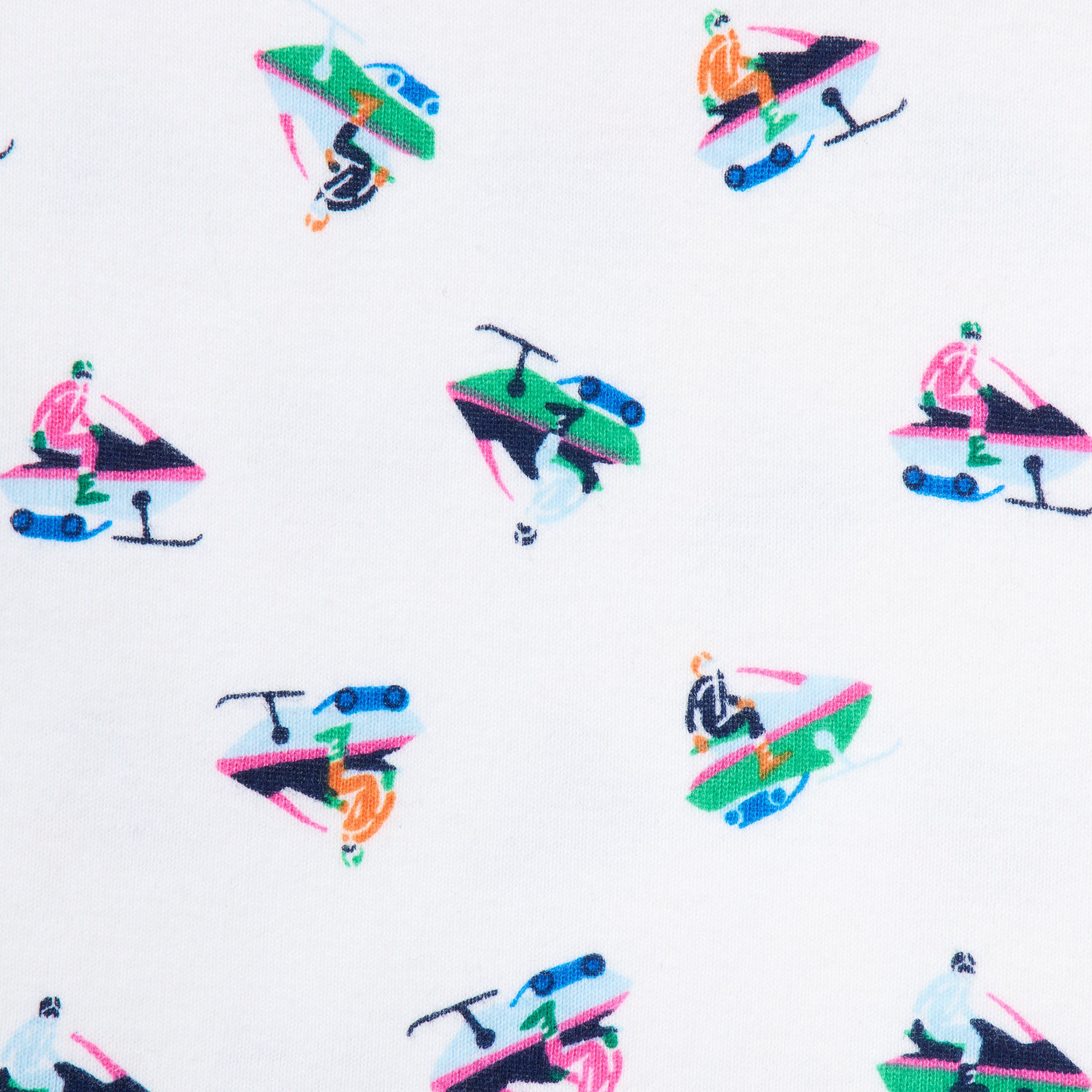 Organic Cotton Snowmobile Pajama image number 1