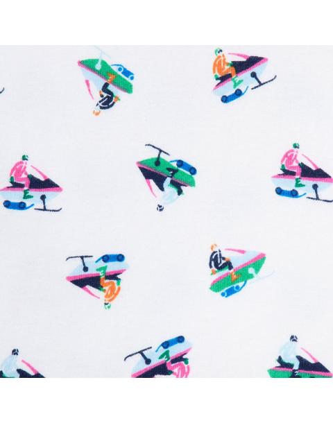 Organic Cotton Snowmobile Pajama