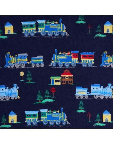 Organic Cotton Train Pajama