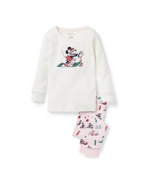 Organic Cotton Disney Minnie Mouse Ski Pajama