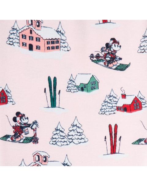 Organic Cotton Disney Minnie Mouse Ski Pajama