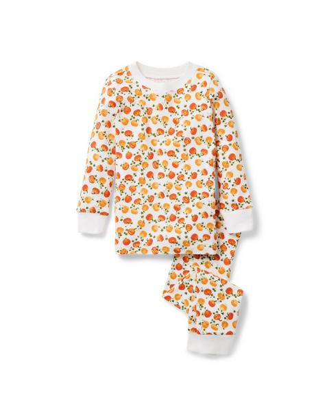 Organic Cotton Pumpkin Pajama